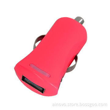 5V 2A car charger for iPhone, smartphones, single USB, small in size